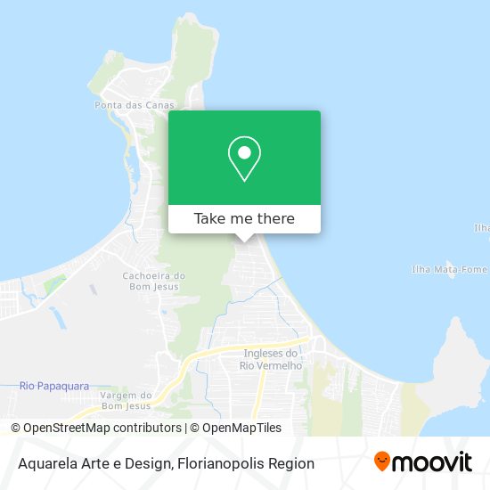 Aquarela Arte e Design map