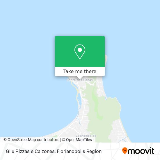 Gilu Pizzas e Calzones map