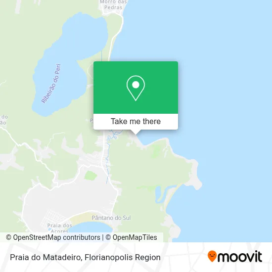 Praia do Matadeiro map