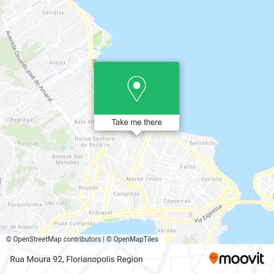Rua Moura 92 map