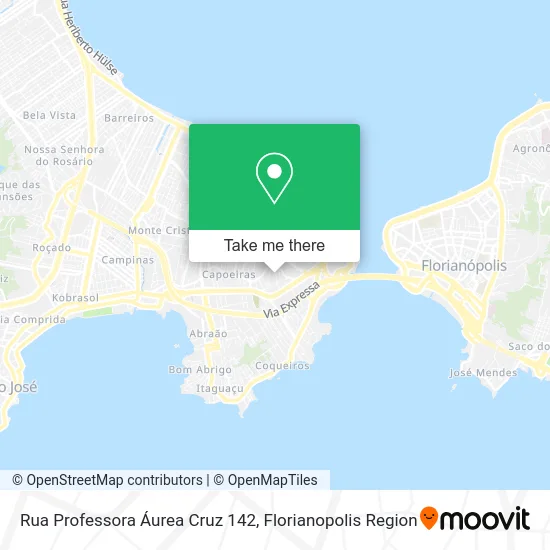 Rua Professora Áurea Cruz 142 map