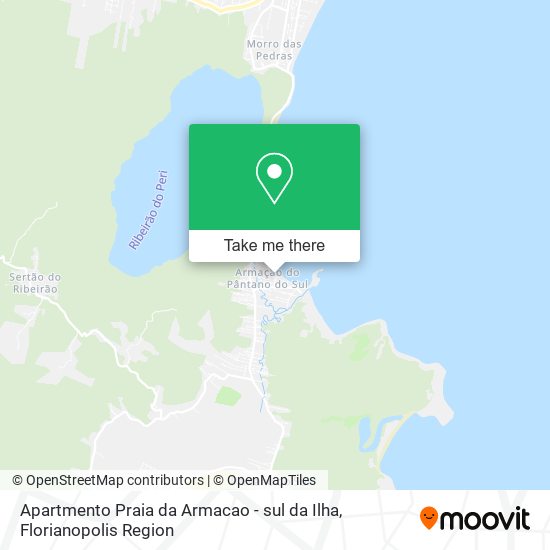 Apartmento Praia da Armacao - sul da Ilha map