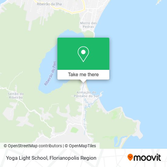 Yoga Light School map