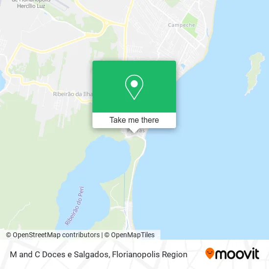 M and C Doces e Salgados map