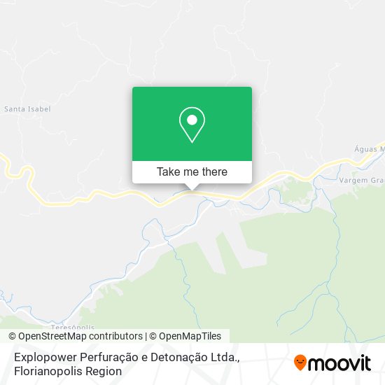 Explopower Perfuração e Detonação Ltda. map