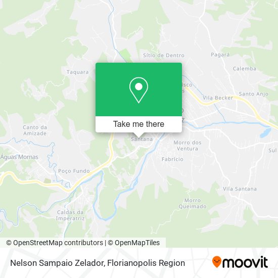 Nelson Sampaio Zelador map