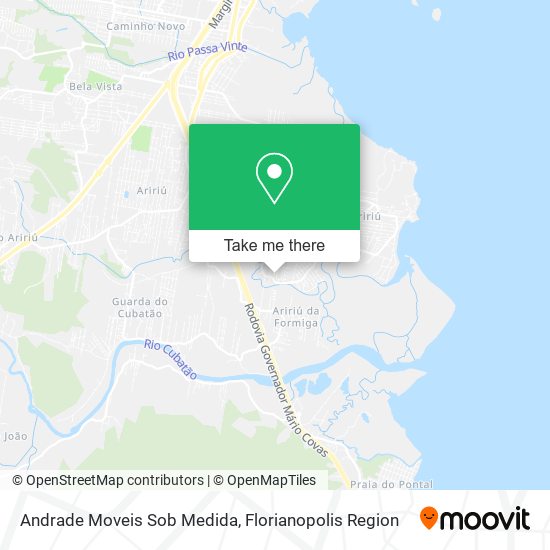 Andrade Moveis Sob Medida map