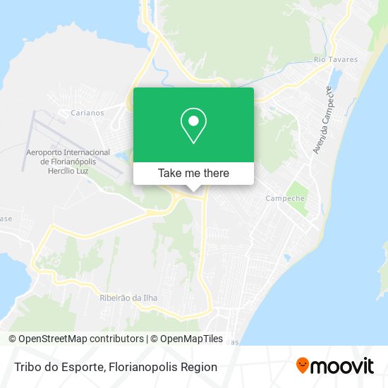 Tribo do Esporte map