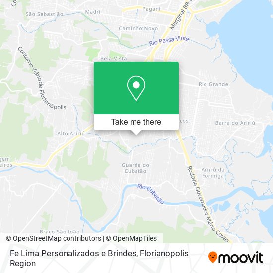Fe Lima Personalizados e Brindes map