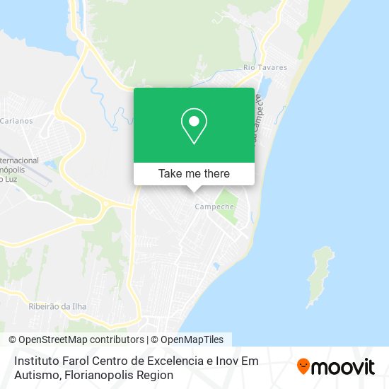 Mapa Instituto Farol Centro de Excelencia e Inov Em Autismo