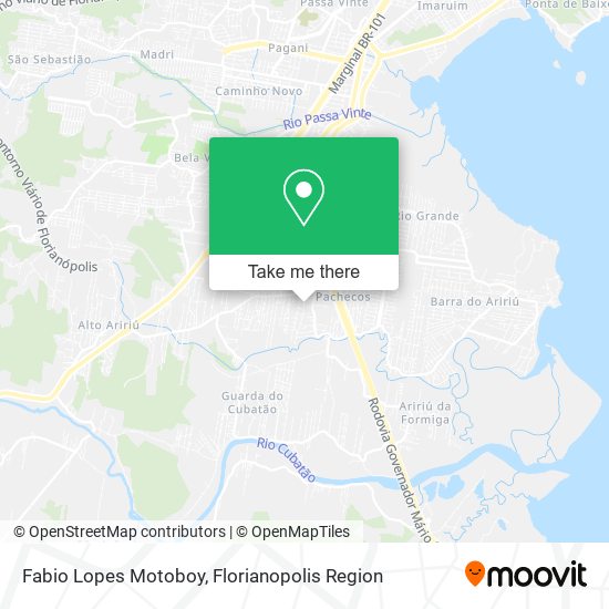 Fabio Lopes Motoboy map
