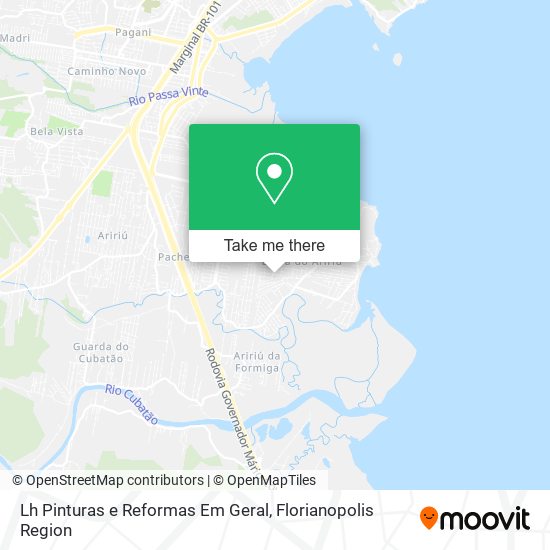 Lh Pinturas e Reformas Em Geral map
