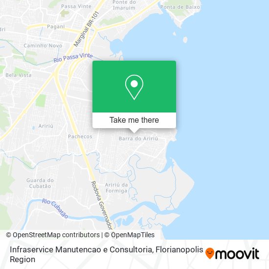 Infraservice Manutencao e Consultoria map