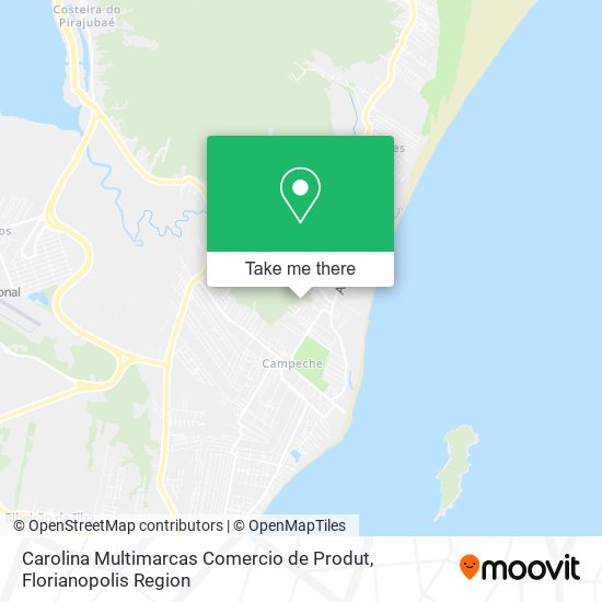 Carolina Multimarcas Comercio de Produt map
