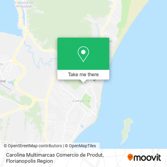 Carolina Multimarcas Comercio de Produt map