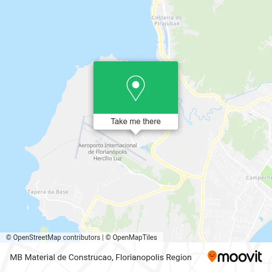 MB Material de Construcao map