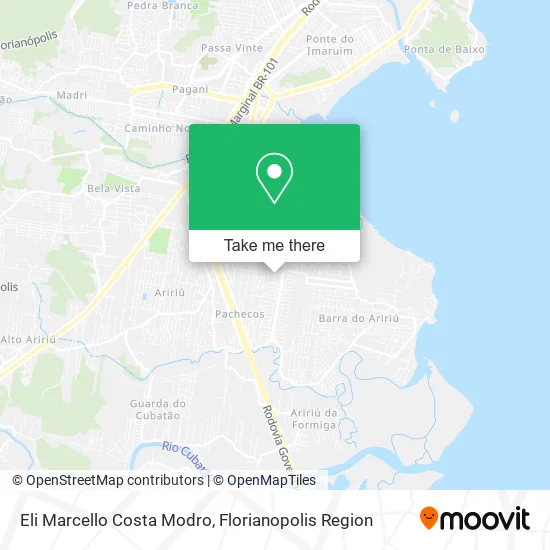 Eli Marcello Costa Modro map