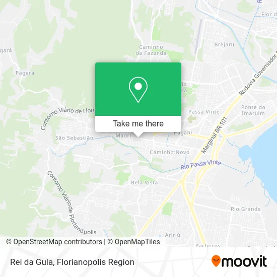 Rei da Gula map