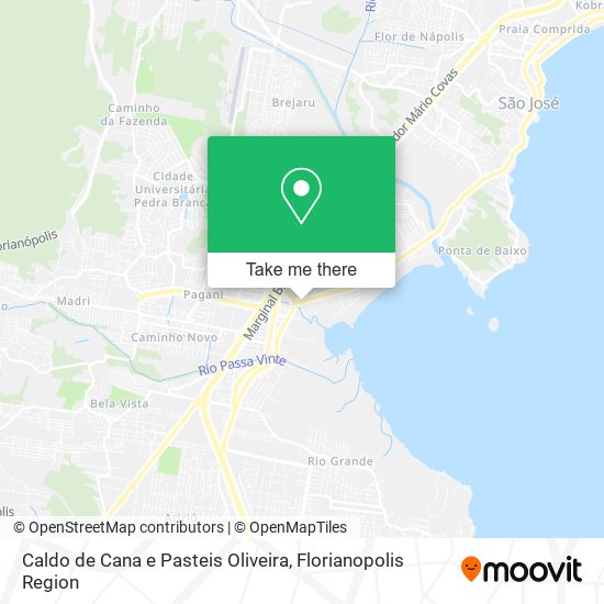Caldo de Cana e Pasteis Oliveira map