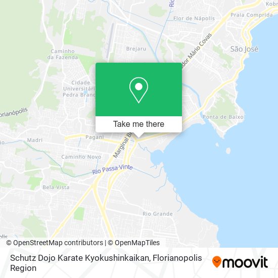 Schutz Dojo Karate Kyokushinkaikan map