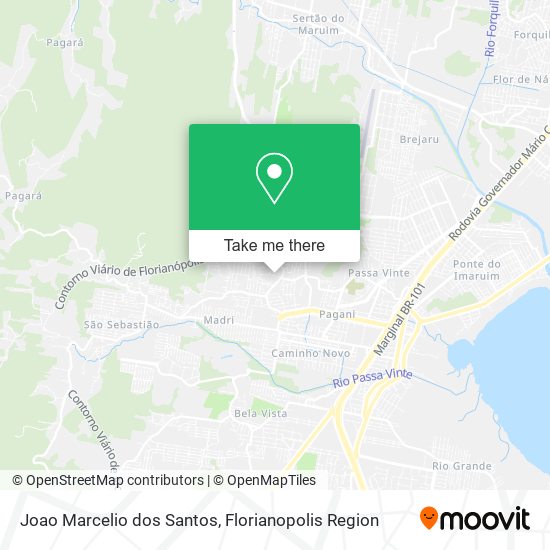 Joao Marcelio dos Santos map