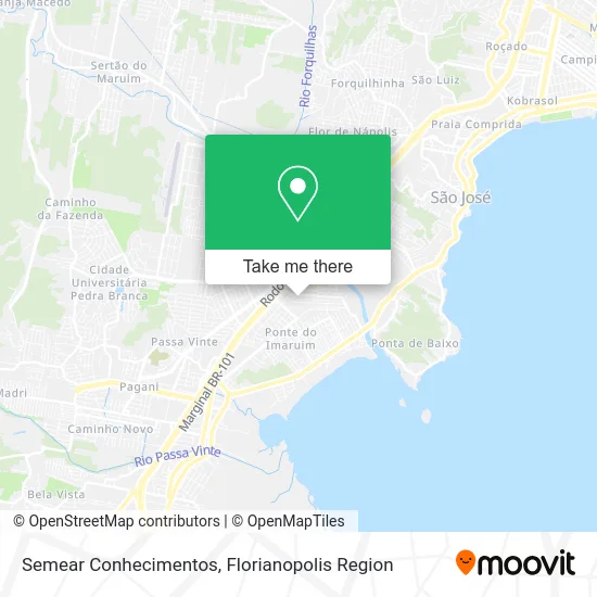 Semear Conhecimentos map