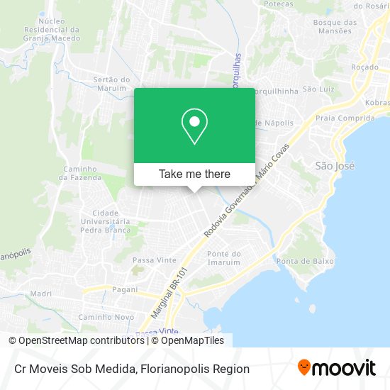 Cr Moveis Sob Medida map