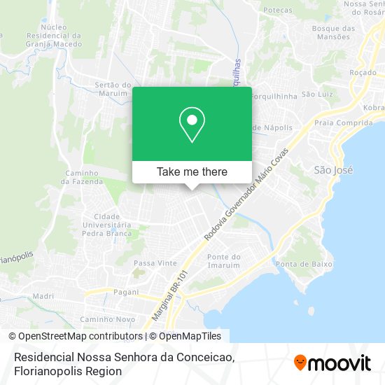 Mapa Residencial Nossa Senhora da Conceicao