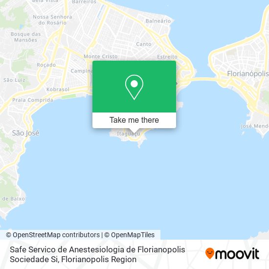 Safe Servico de Anestesiologia de Florianopolis Sociedade Si map