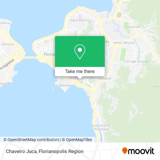 Chaveiro Juca map