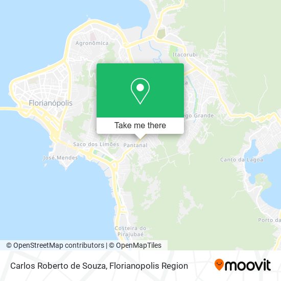 Mapa Carlos Roberto de Souza