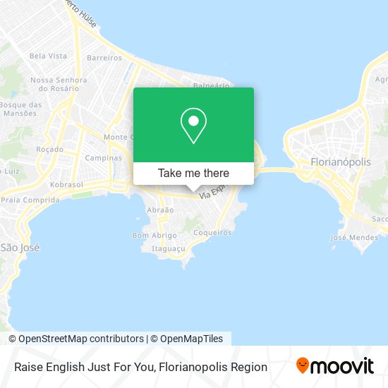 Raise English Just For You map