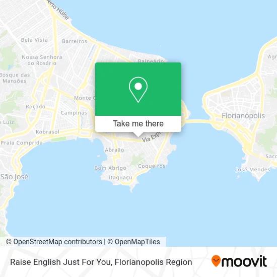 Raise English Just For You map