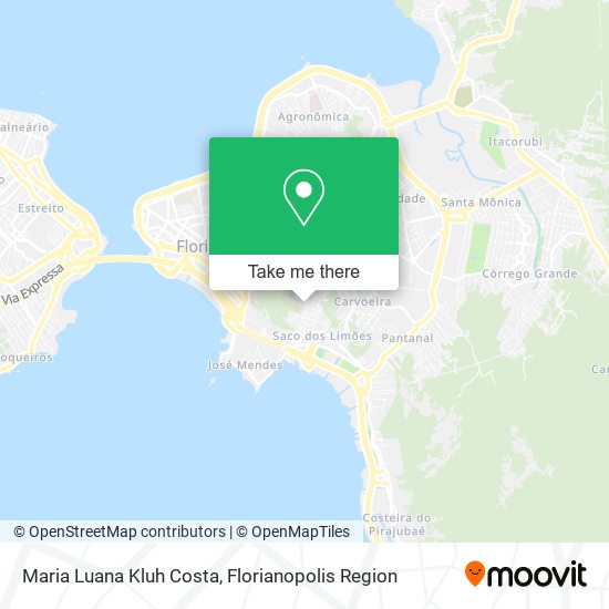 Maria Luana Kluh Costa map