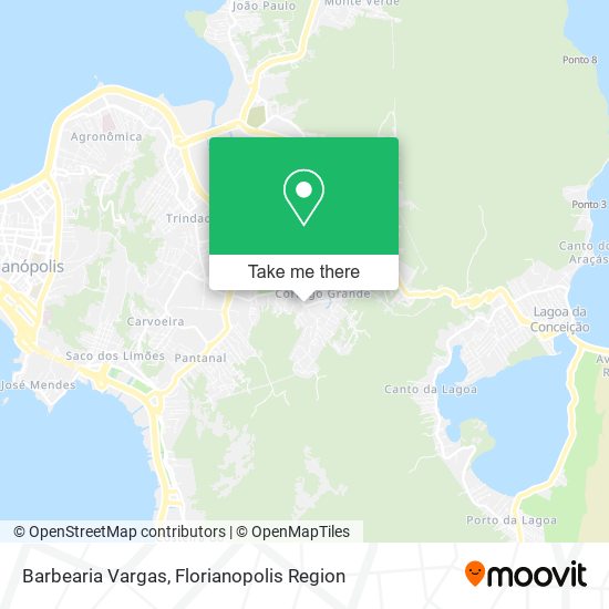 Mapa Barbearia Vargas