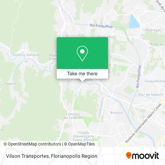 Vilson Transportes map