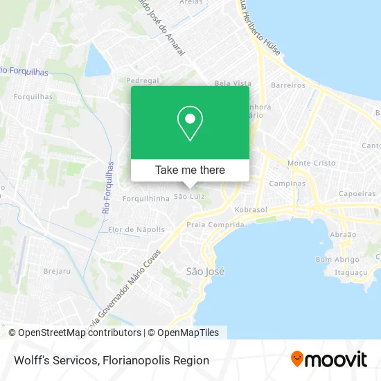 Wolff's Servicos map