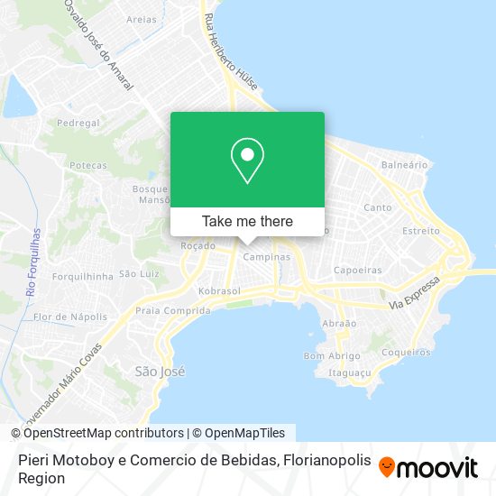Pieri Motoboy e Comercio de Bebidas map