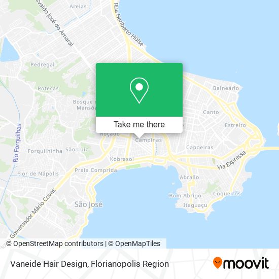 Vaneide Hair Design map