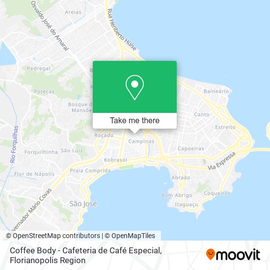 Coffee Body - Cafeteria de Café Especial map