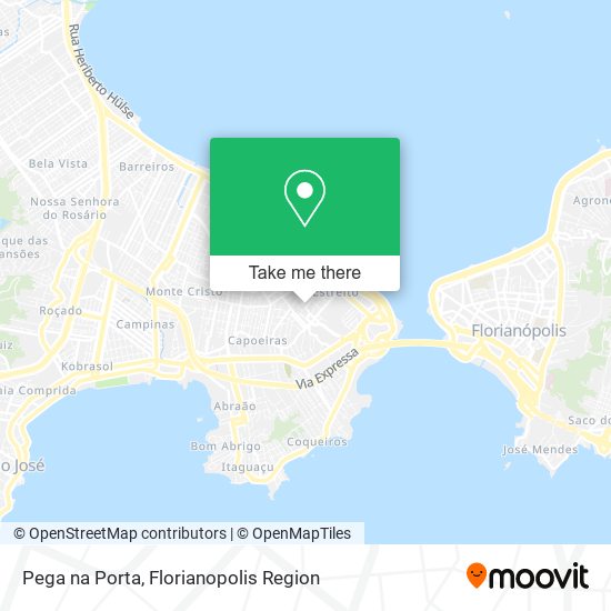 Pega na Porta map