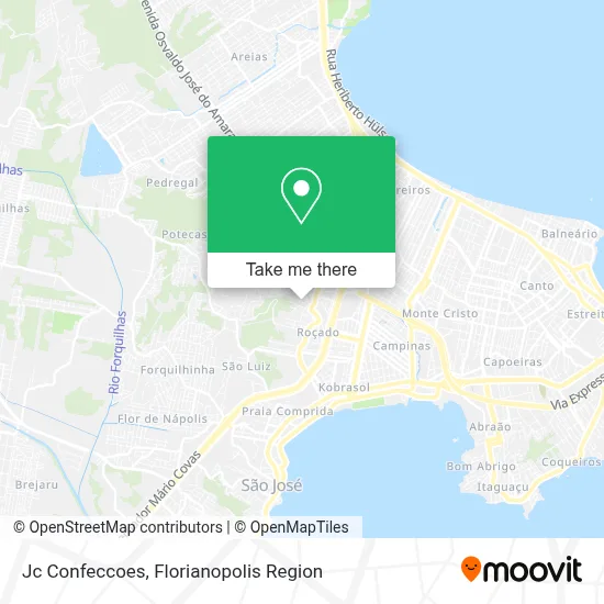 Jc Confeccoes map