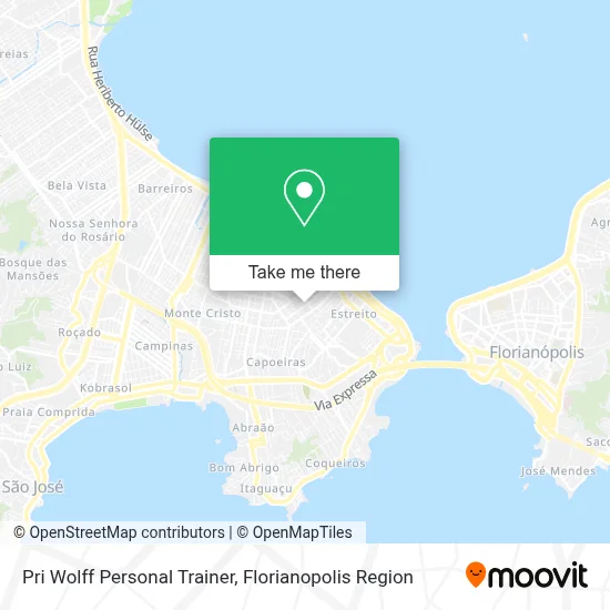 Pri Wolff Personal Trainer map