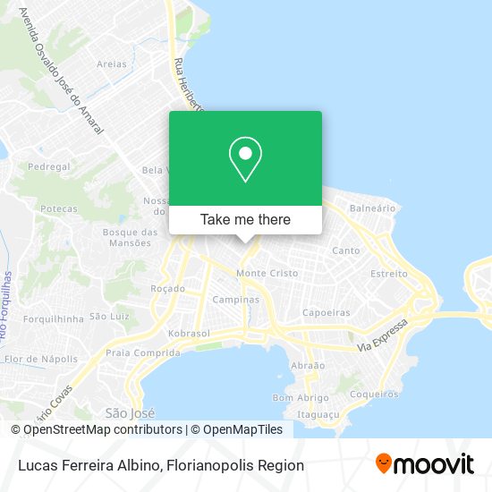 Lucas Ferreira Albino map