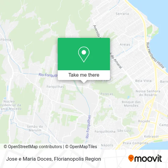 Jose e Maria Doces map