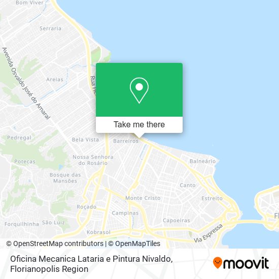 Oficina Mecanica Lataria e Pintura Nivaldo map
