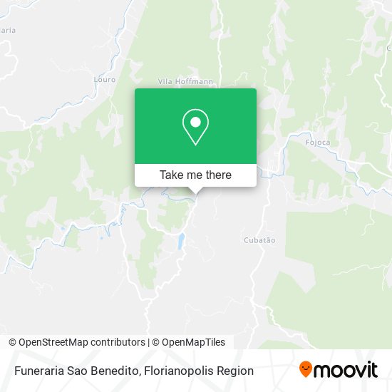 Funeraria Sao Benedito map