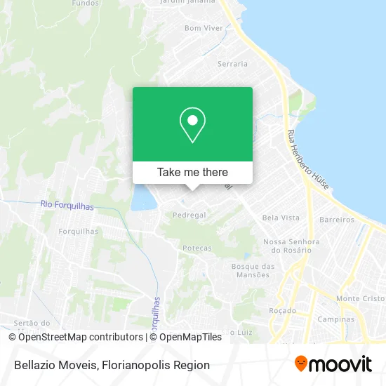 Bellazio Moveis map