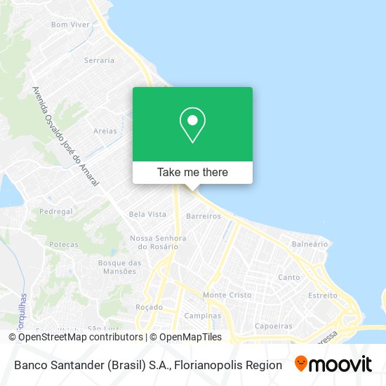 Banco Santander (Brasil) S.A. map