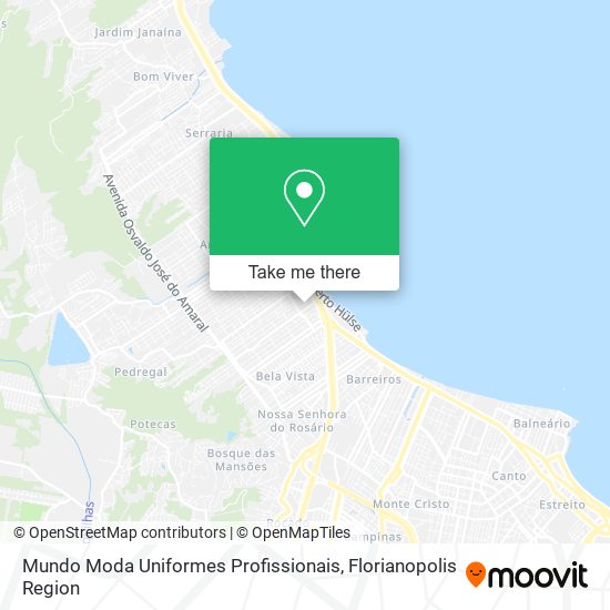 Mundo Moda Uniformes Profissionais map